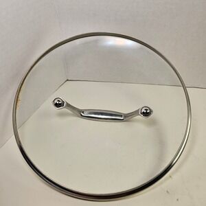 All-Clad 9 Inch Glass Essential Replacement Lid Stainless Steel Handle